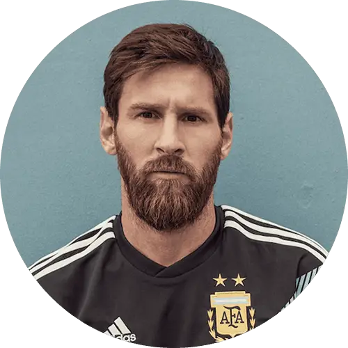 Bearded Person in Jersey