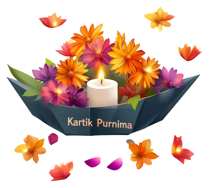 Kartik Purnima Flower Boat