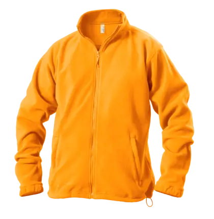 Orange Fleece Jacket