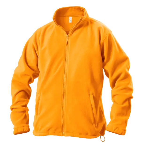 Orange Fleece Jacket