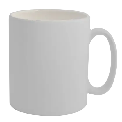 Plain White Mug for Drinks or Customization