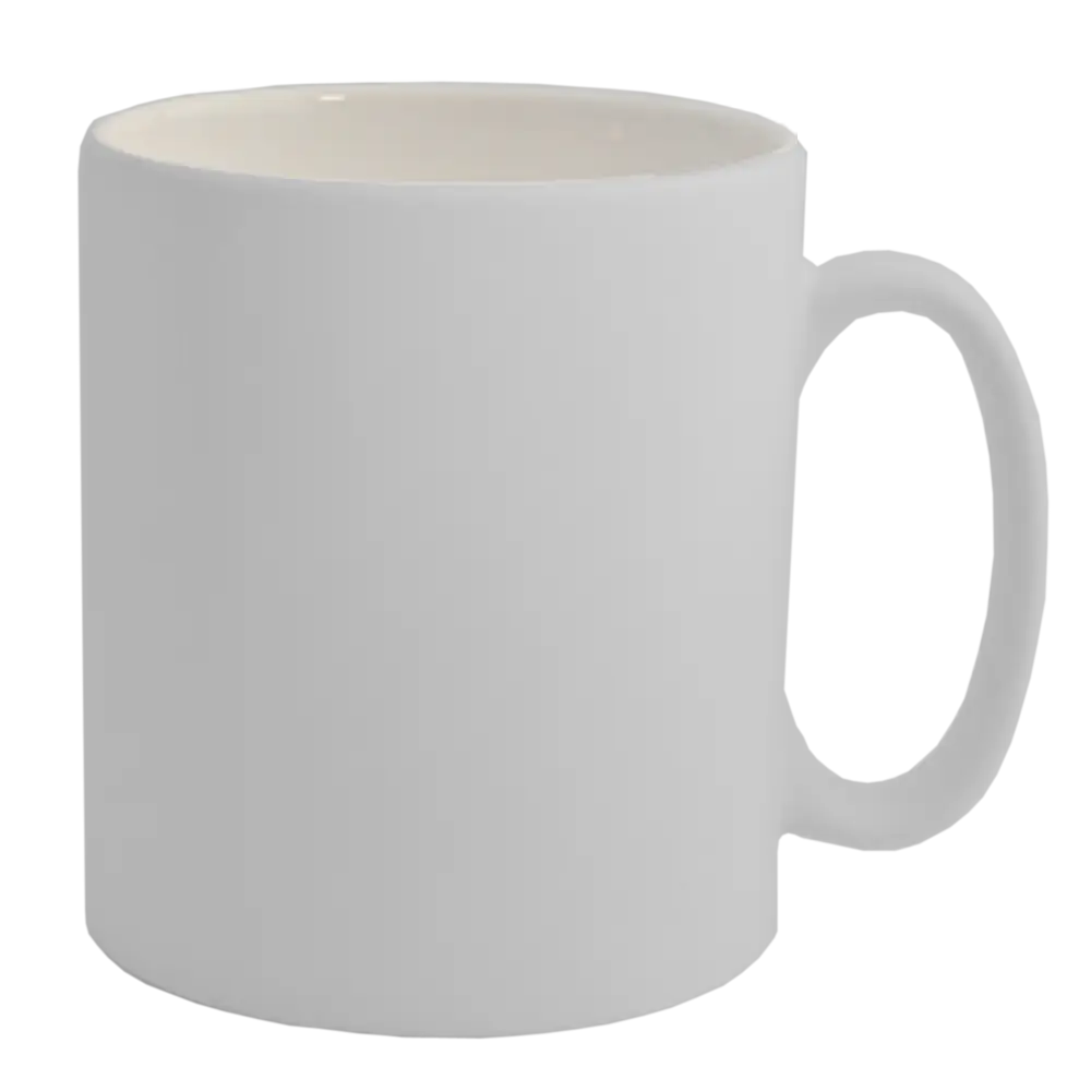 Plain White Mug for Drinks or Customization