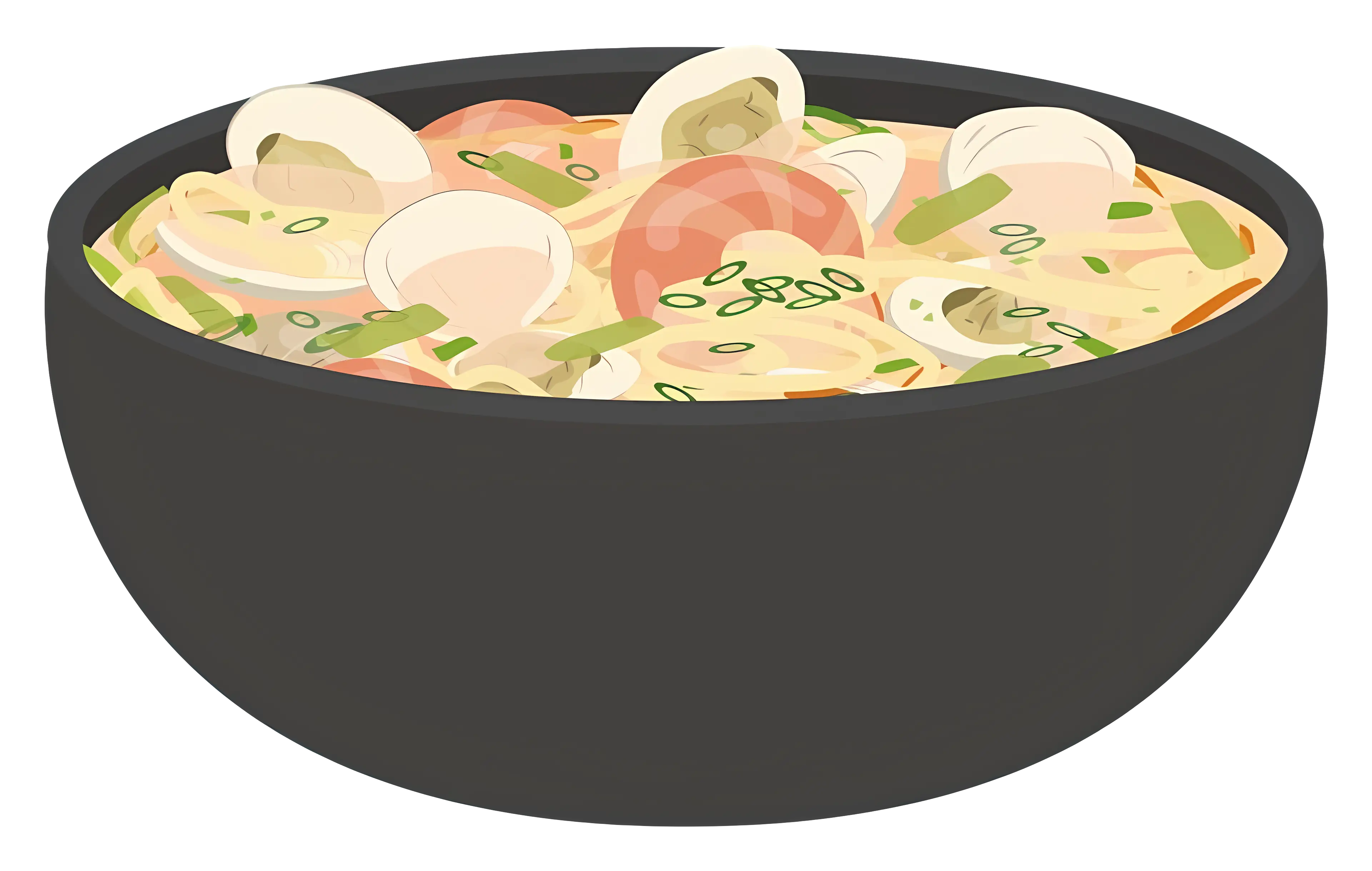 Seafood Soup in a Bowl