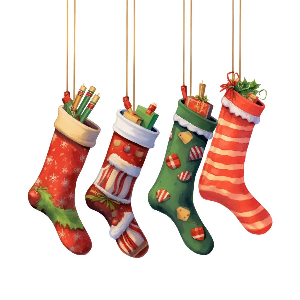 Hanging Christmas Stockings