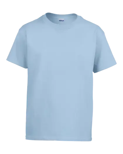 Light Blue Plain T-Shirt Illustration