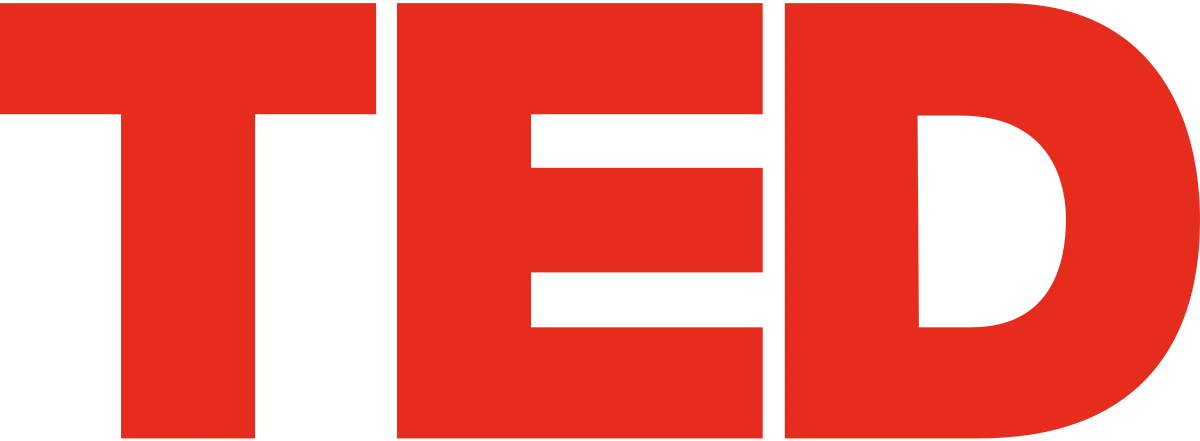 Red TED Branding Logo