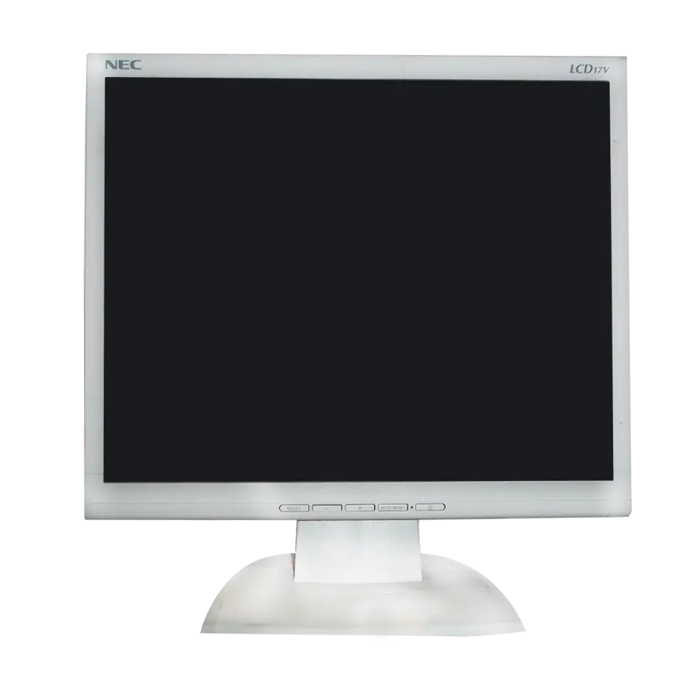 LCD Computer Monitor with Black Screen