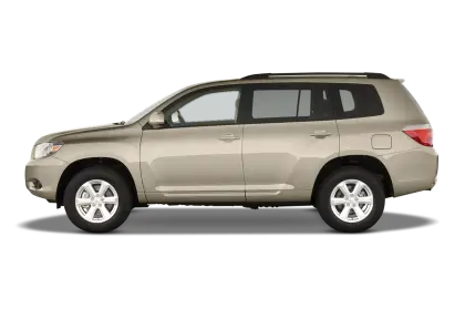 Beige SUV Car Side View