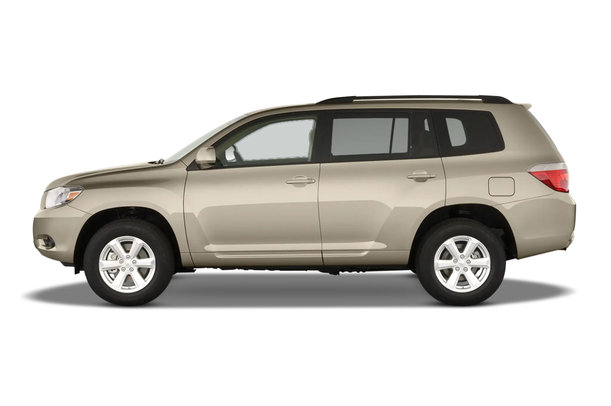 Beige SUV Car Side View