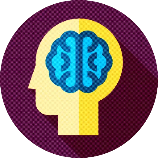 Human Brain Icon Representation