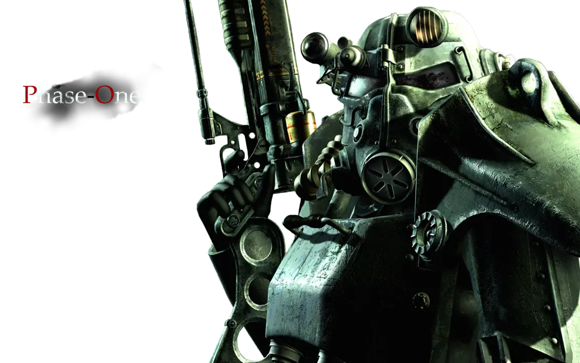 Armored Soldier with Weapon