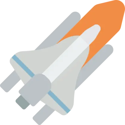 Space Shuttle Illustration for Space Exploration