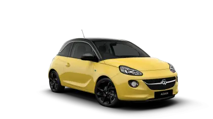 Yellow Compact Car for Urban Driving