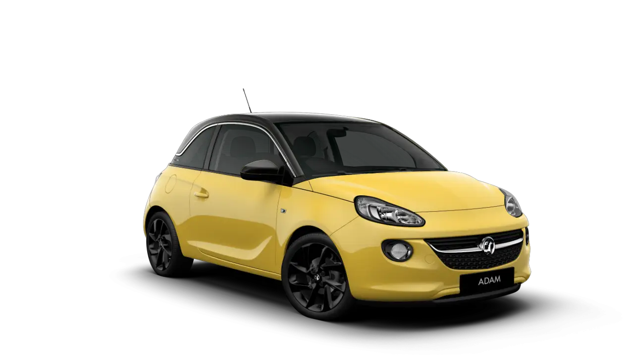 Yellow Compact Car for Urban Driving