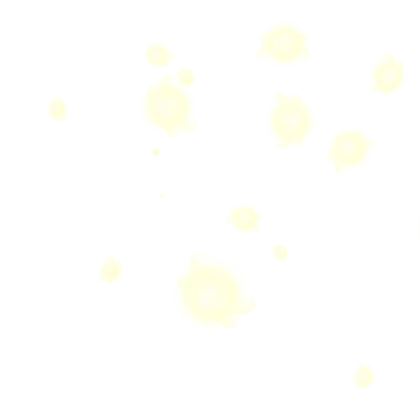 Yellow Light Particles Glow Effect