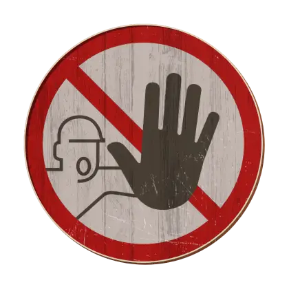 No Entry Sign