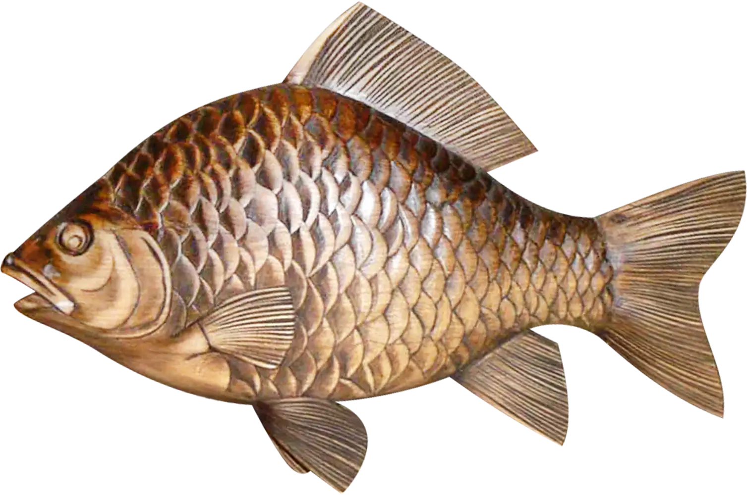 Wooden Fish Carving