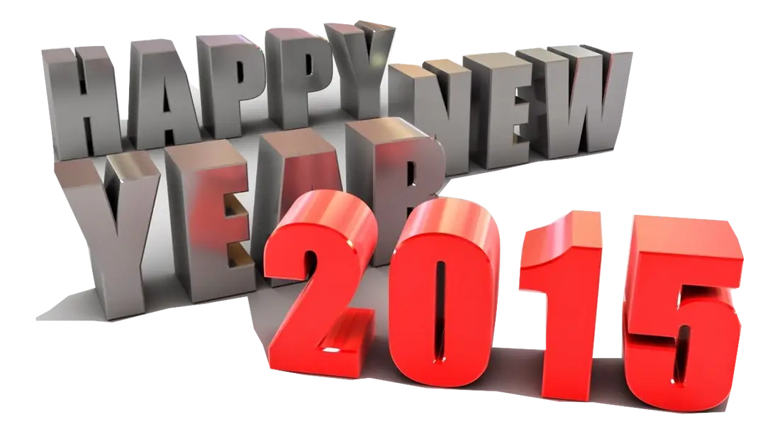 Happy New Year 2015 Celebration Text
