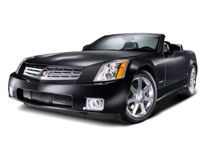 Sleek Black Convertible Car