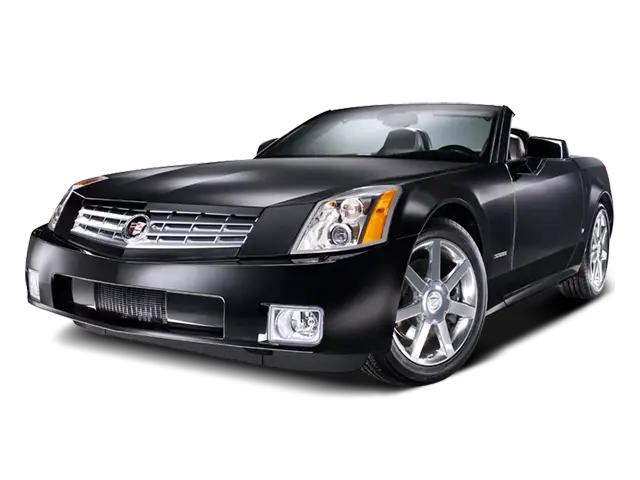 Sleek Black Convertible Car