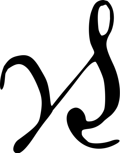 Abstract Black Symbol