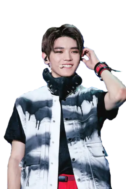 Person with Microphone Performing