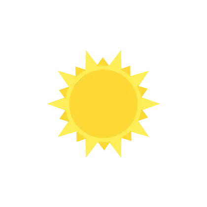 Simple Yellow Sun