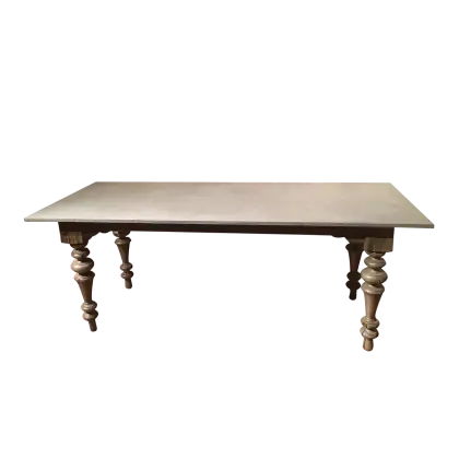 Classic Wooden Table with Stylish Legs