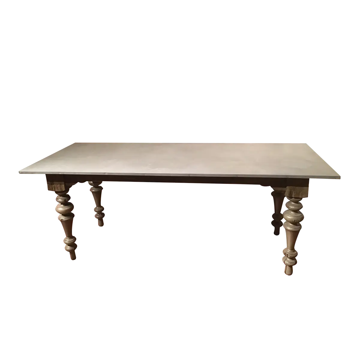 Classic Wooden Table with Stylish Legs
