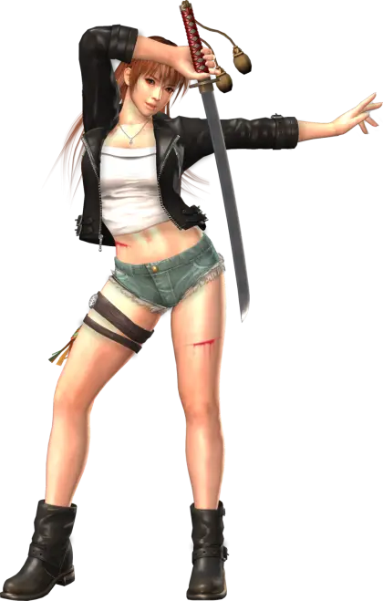 Anime Warrior with Sword