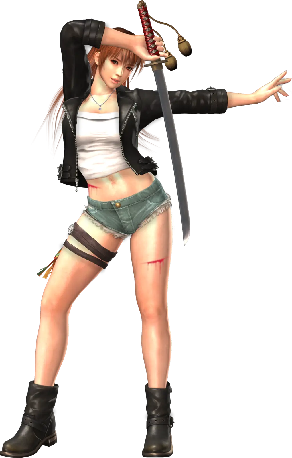 Anime Warrior with Sword
