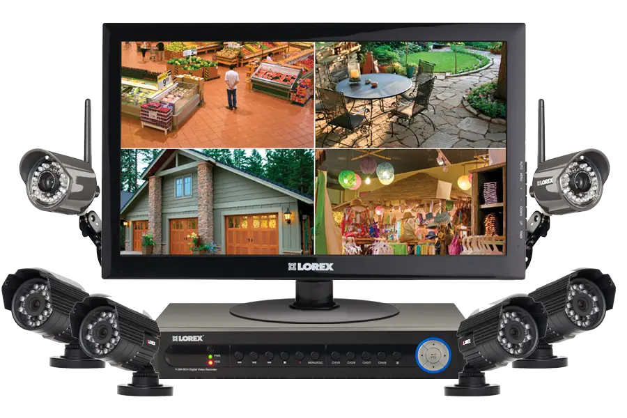 Home Surveillance Camera System For Security Monitoring