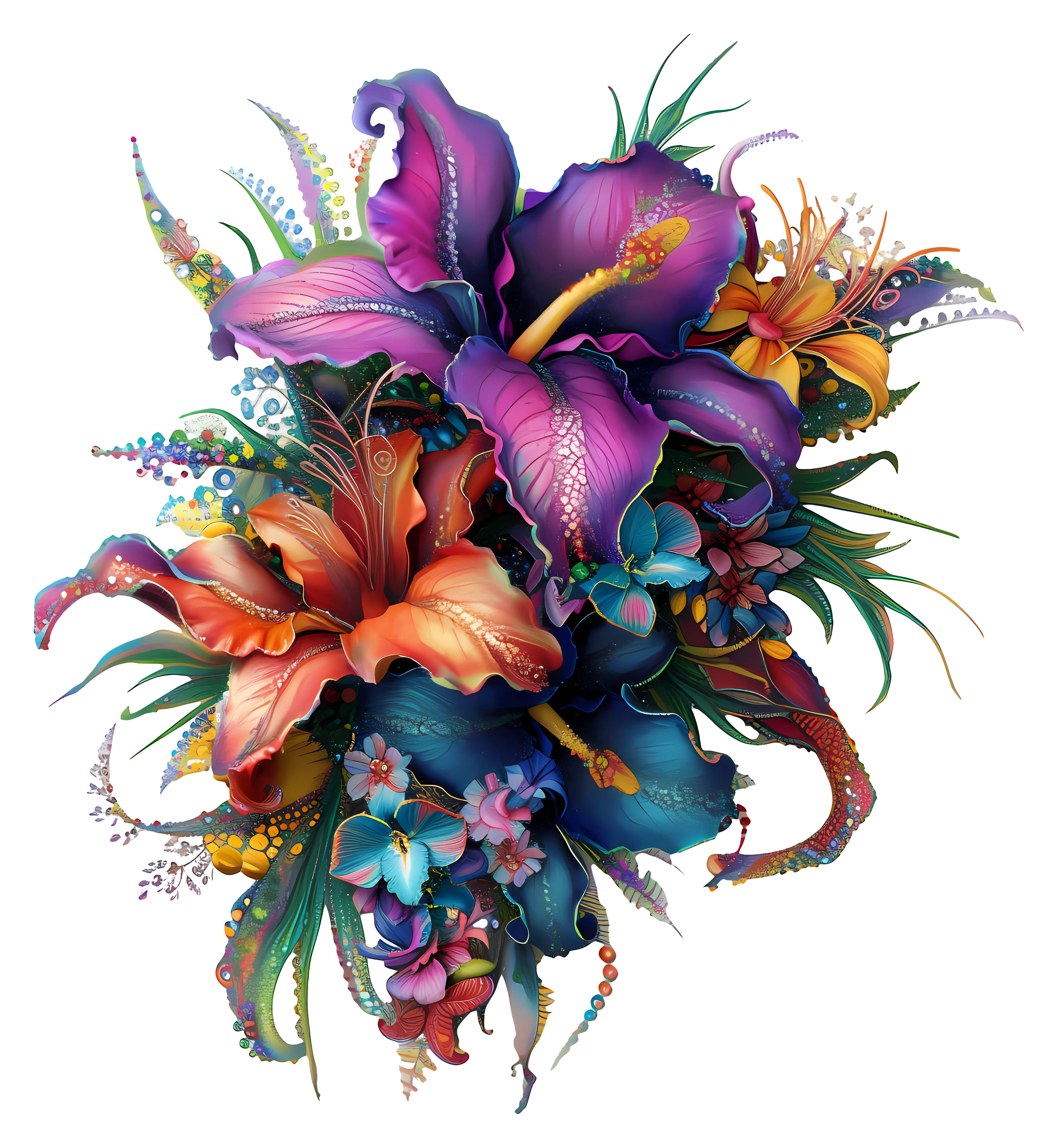 Colorful Flower Bouquet