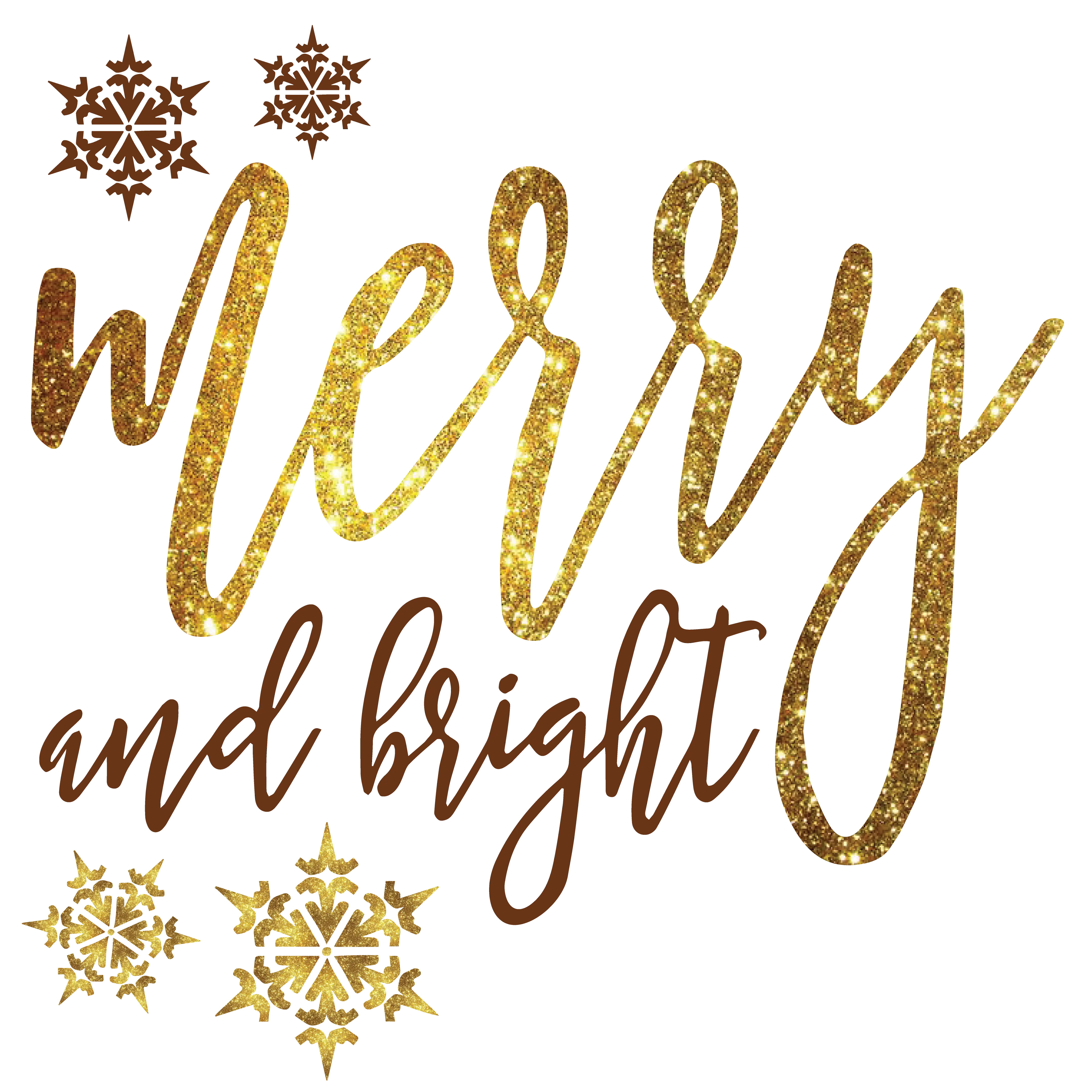 Merry and Bright Christmas Greeting