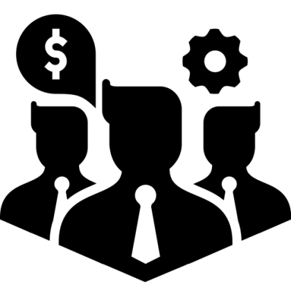 Business Team with Financial Strategy