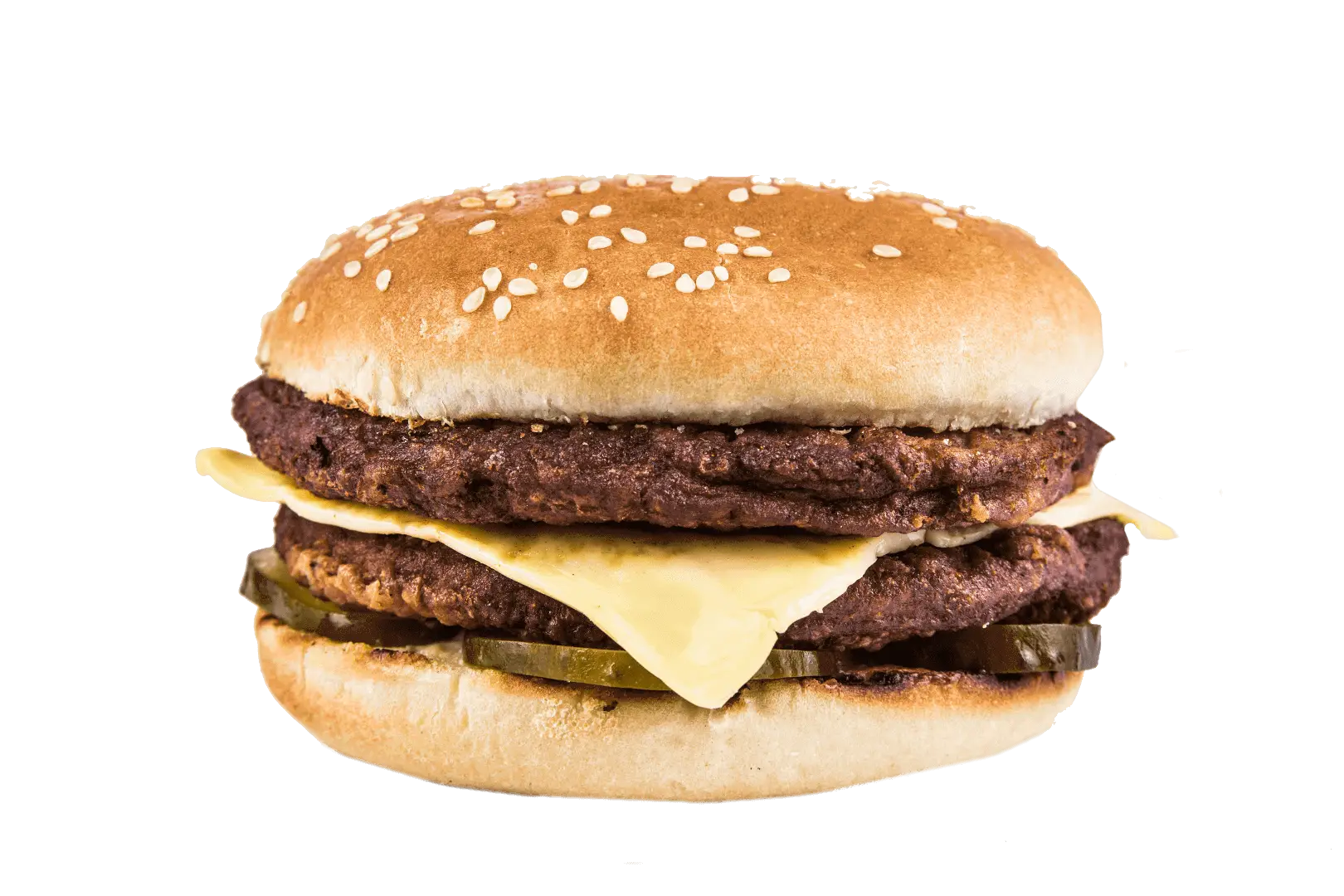 Minimalistic Cheeseburger Design