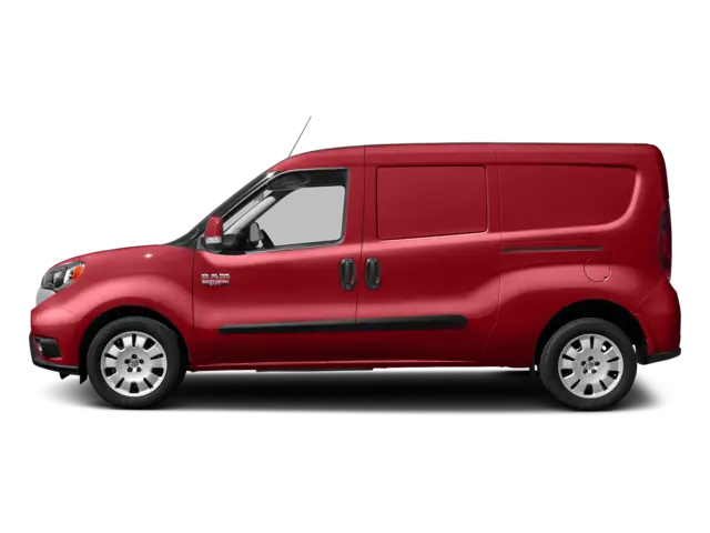 Red Van Side View