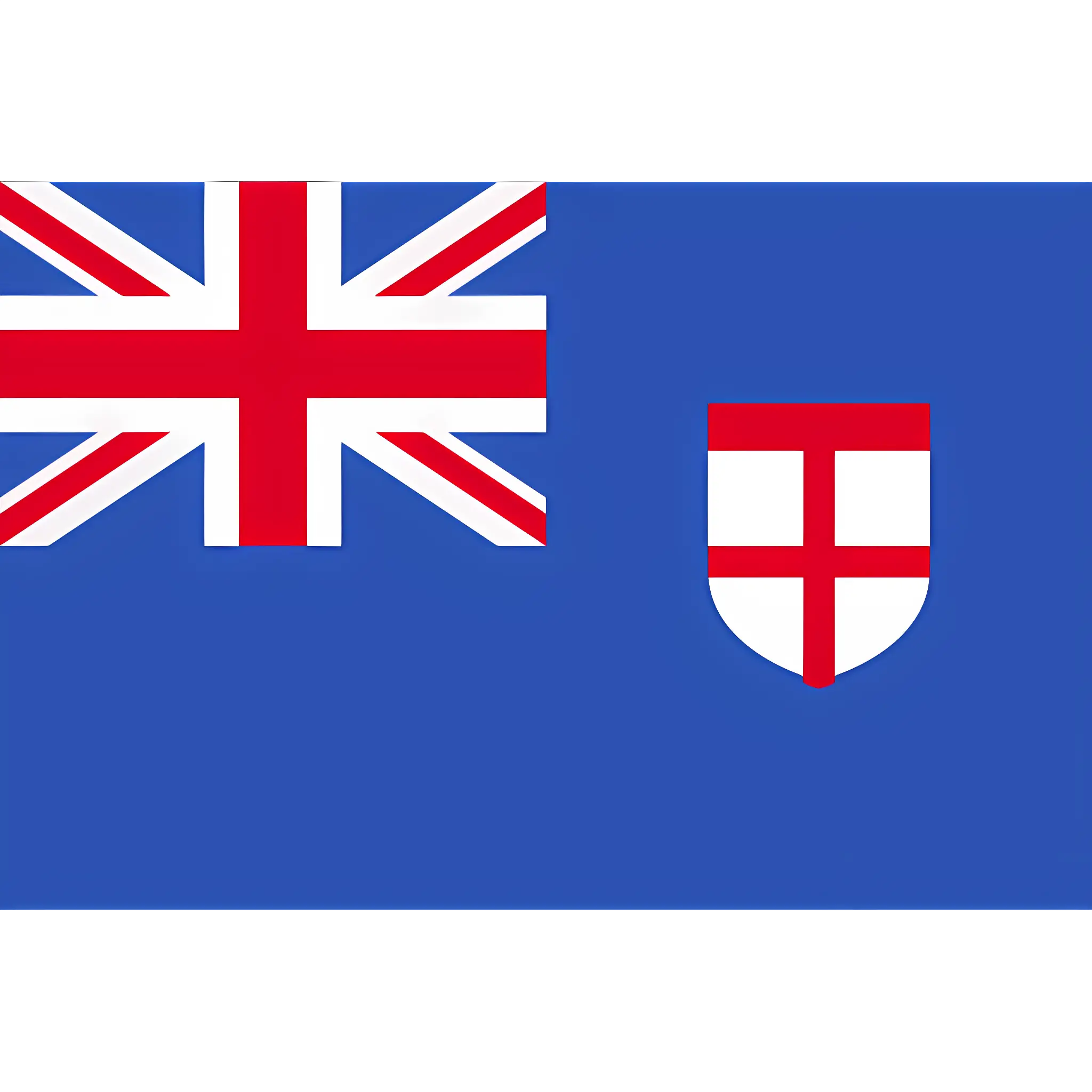 Blue and Red Flag with Union Jack