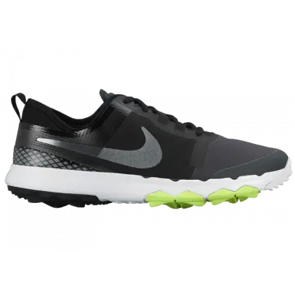 Black and Green Athletic Sneaker