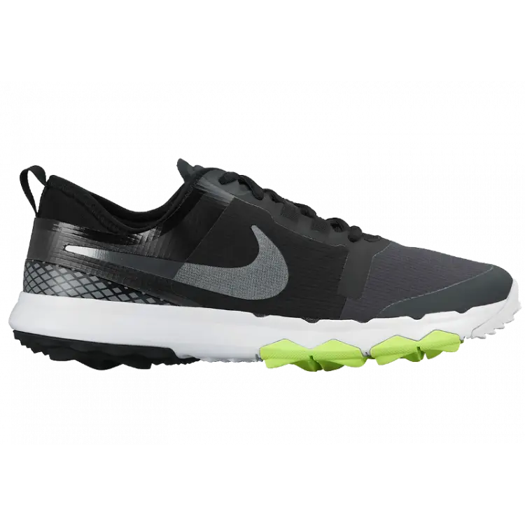 Black and Green Athletic Sneaker