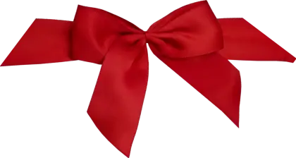 Red Decorative Bow for Festive Occasions