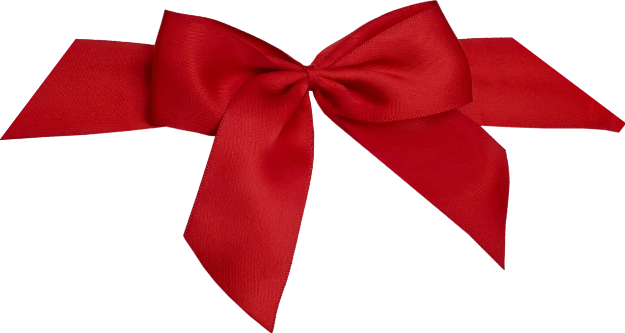 Red Decorative Bow for Festive Occasions