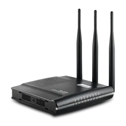 Wi-Fi Router with Three Antennas for Enhanced Signal