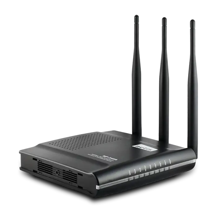 Wi-Fi Router with Three Antennas for Enhanced Signal
