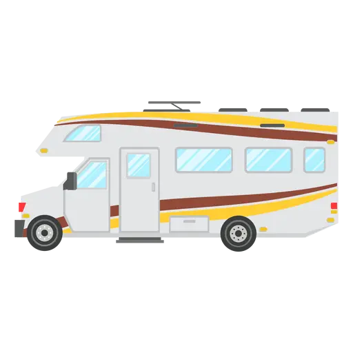 Modern Recreational Vehicle for Traveling