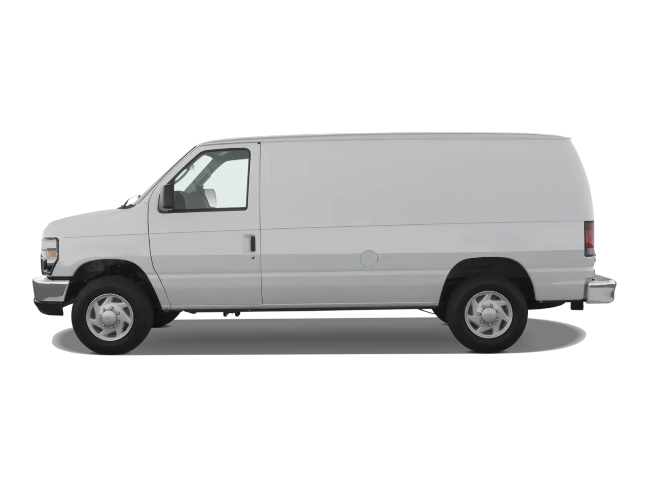 White Cargo Van for Transportation