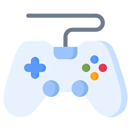 Game Controller in Flat Illustration