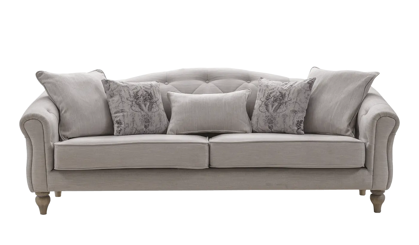Comfortable Grey Sofa for Living Room