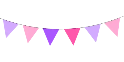 Colorful Bunting Flags for Party Decorations