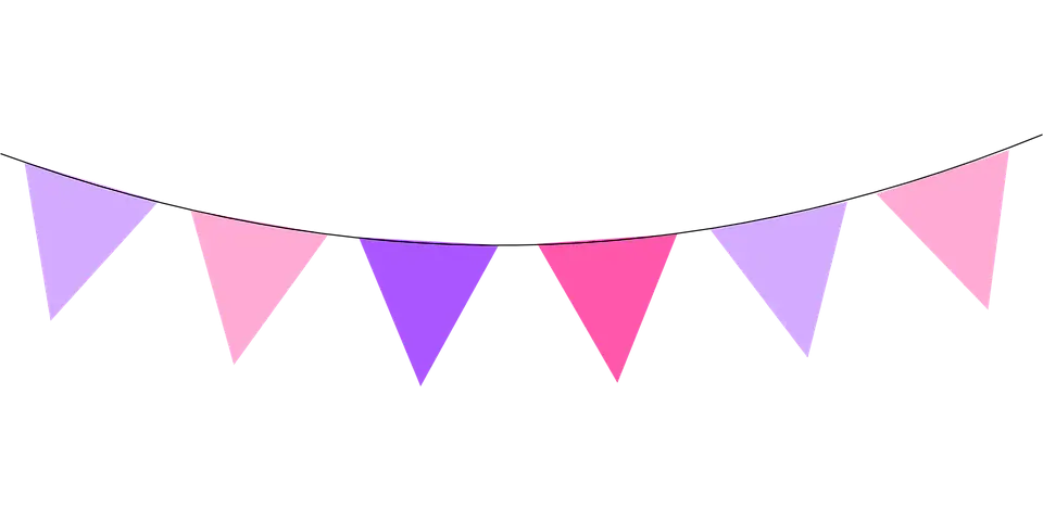 Colorful Bunting Flags for Party Decorations